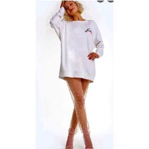 Newlyweds Wildfox Just Hitched Oversized Sweatshirt Size XS